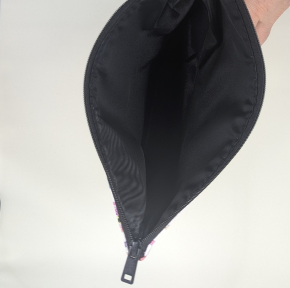 Printed Canvas Disney Theme Inspirational Cosmetic Bag Insert. NWT - Picture 2 of 5